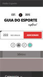 Mobile Screenshot of guiadoesporte.com